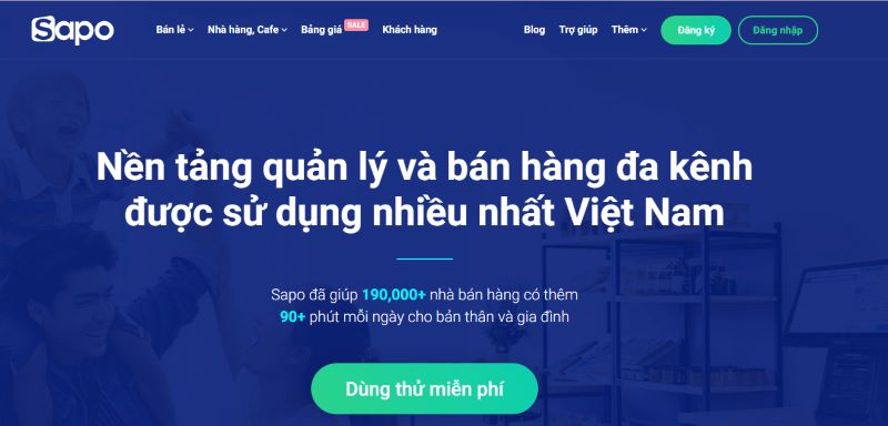 Công ty thiết kế website tại Hà Nội Sapo