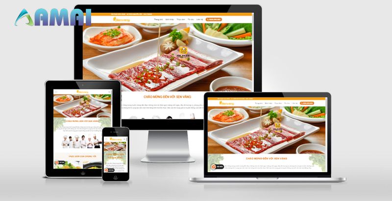 Lợi ích khi thiết kế website quán ăn