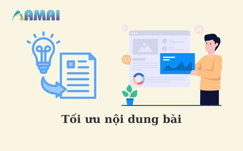 Tối ưu nội dung bài là cách seo onpage cần chú trọng