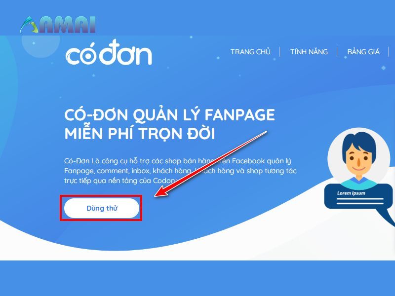 Cách gửi tin nhắn hàng loạt trên Fanpage với Codon.vn