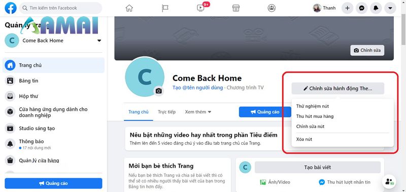 Hướng dẫn cách tạo nút gọi ngay trên Fanpage đơn giản