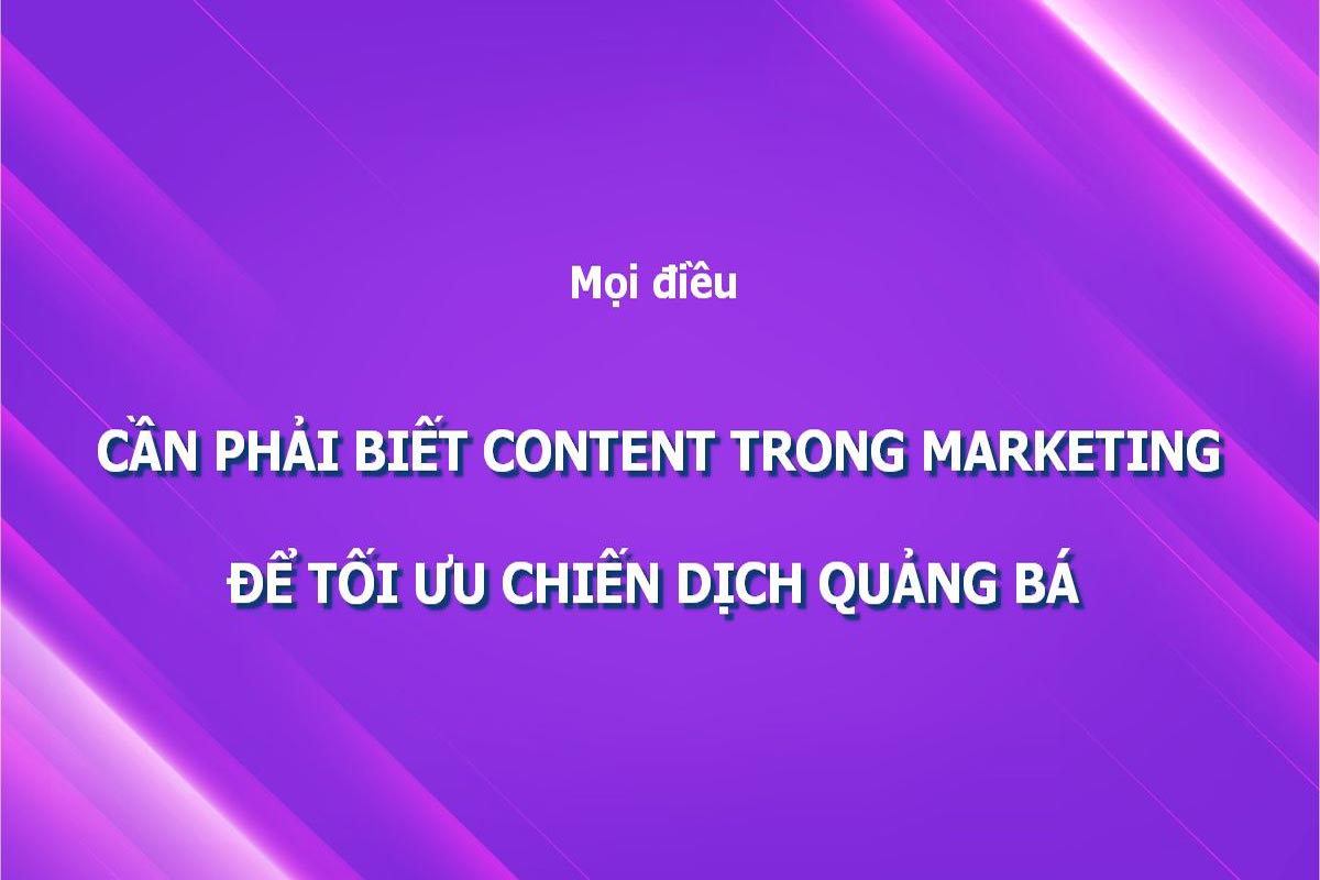 content trong marketing