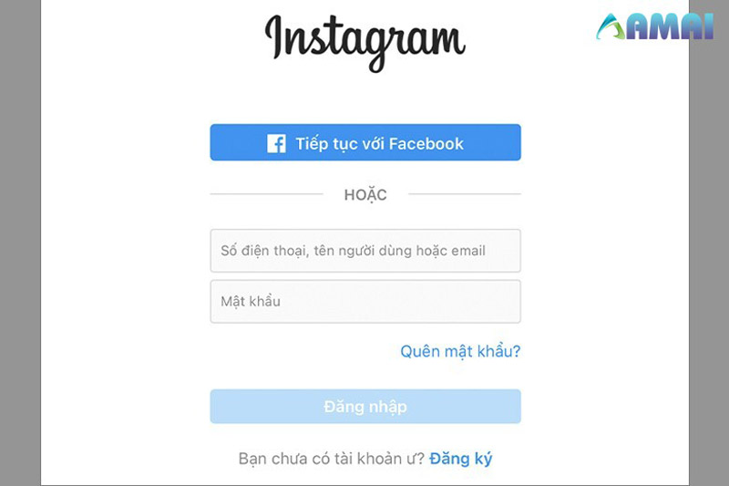 Đăng nhập vào tài khoản Instagram mà cần xóa của bạn - Cách xóa tài khoản Instagram 