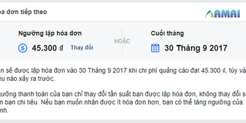 Khi nào bạn cần thanh toán quảng cáo Facebook?
