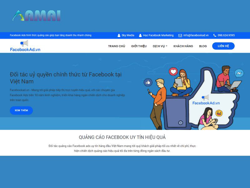 Công ty SkyMedia – Địa chỉ học quảng cáo Facebook tại Hà Nội với quy mô lớn