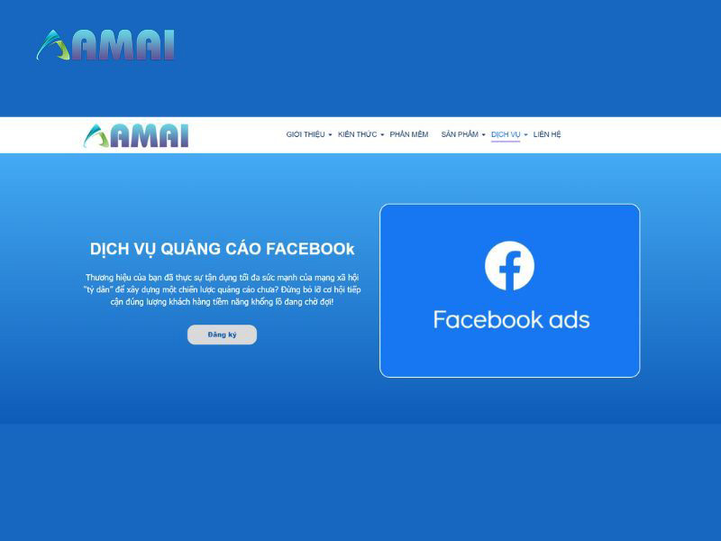 Sử dụng dịch vụ Facebook Ads của Amai Agency để tránh bị Facebook gắn cờ