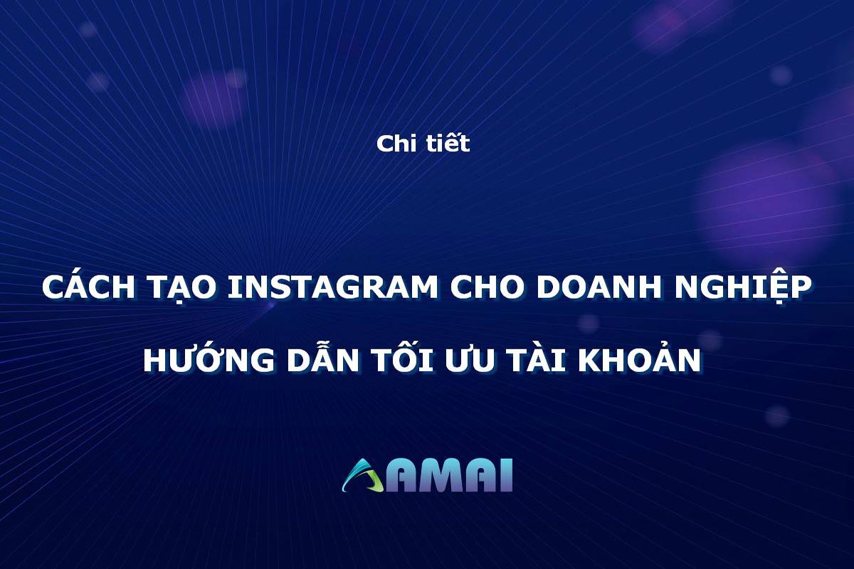 cách tạo instagram cho doanh nghiệp