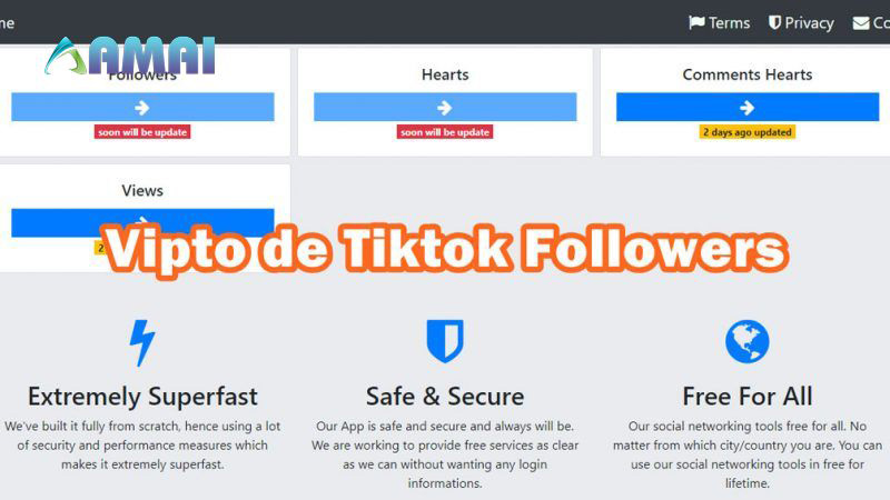 Phần mềm Vipto.de TikTok 