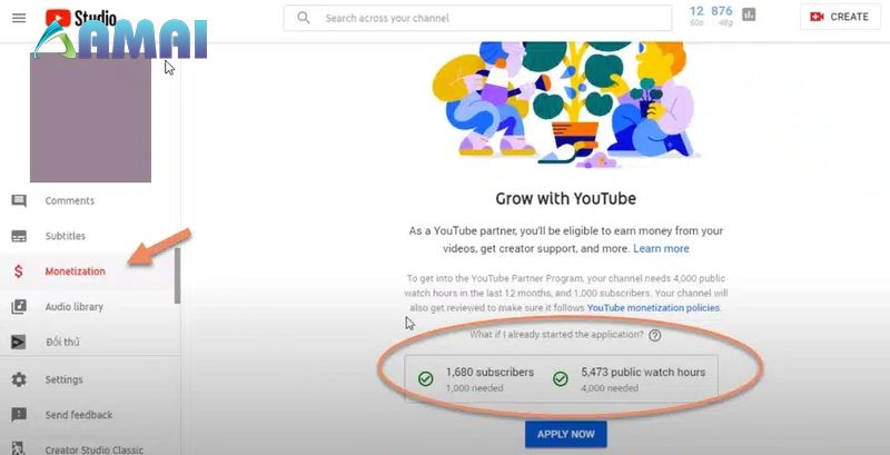 cách đăng ký tài khoản adsense cho youtube