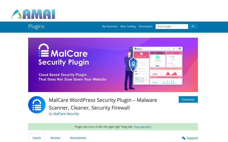 Công cụ quét mã độc website MalCare