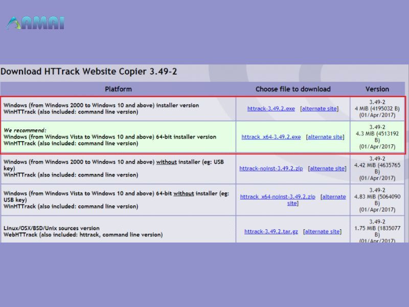 Cách copy Landing Page đối thủ - Tải phần mềm HTTrack website copier