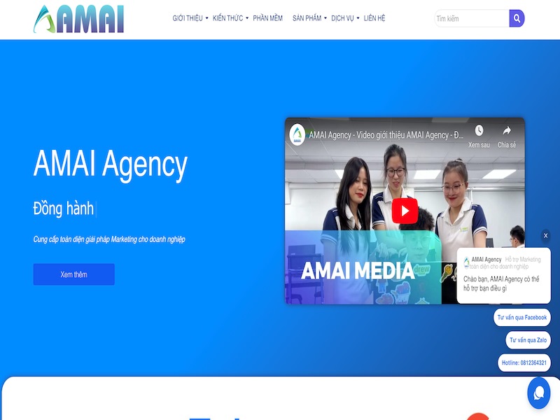 Tham gia khóa học Youtube của Amai Agency